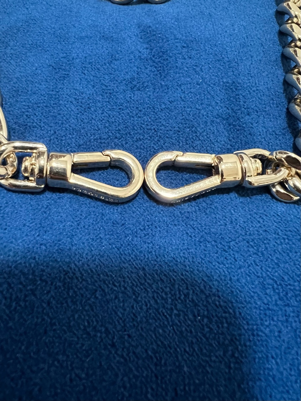 Kate Spade Gold-Tone Curb Chain Short Shoulder Strap / Bag Extender 16.5" - Picture 5 of 9